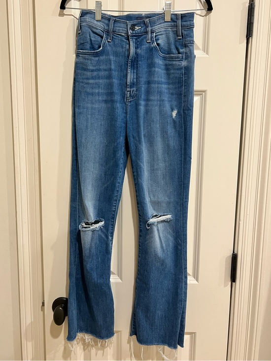 MOTHER Denim - MOTHER The Hustler Ankle Fray